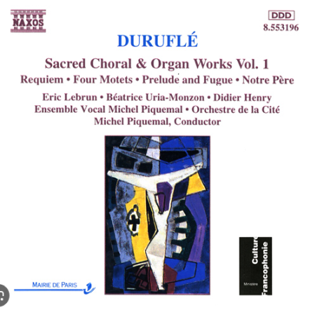 Sacred choral & organ works vol.1